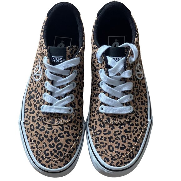Vans NEW Youth/Women's Doheny Cheetah Low-Top Sneaker New Size 5 - Picture 2 of 6